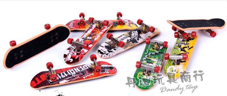 3 Stk/set Legering Beugel Graffiti Matte Boord Vinger Skateboard