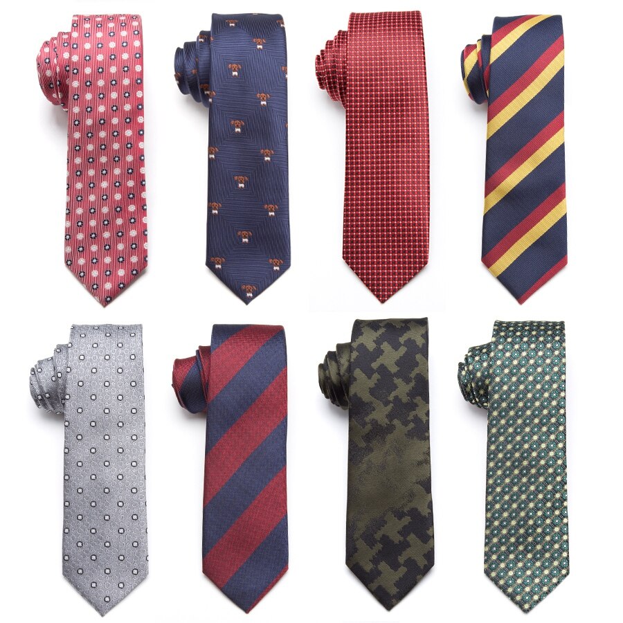 Xgvokh mænds skinny slips bryllup slips slips til mænd gratis business 6cm slips mand tøj skjorte tilbehør