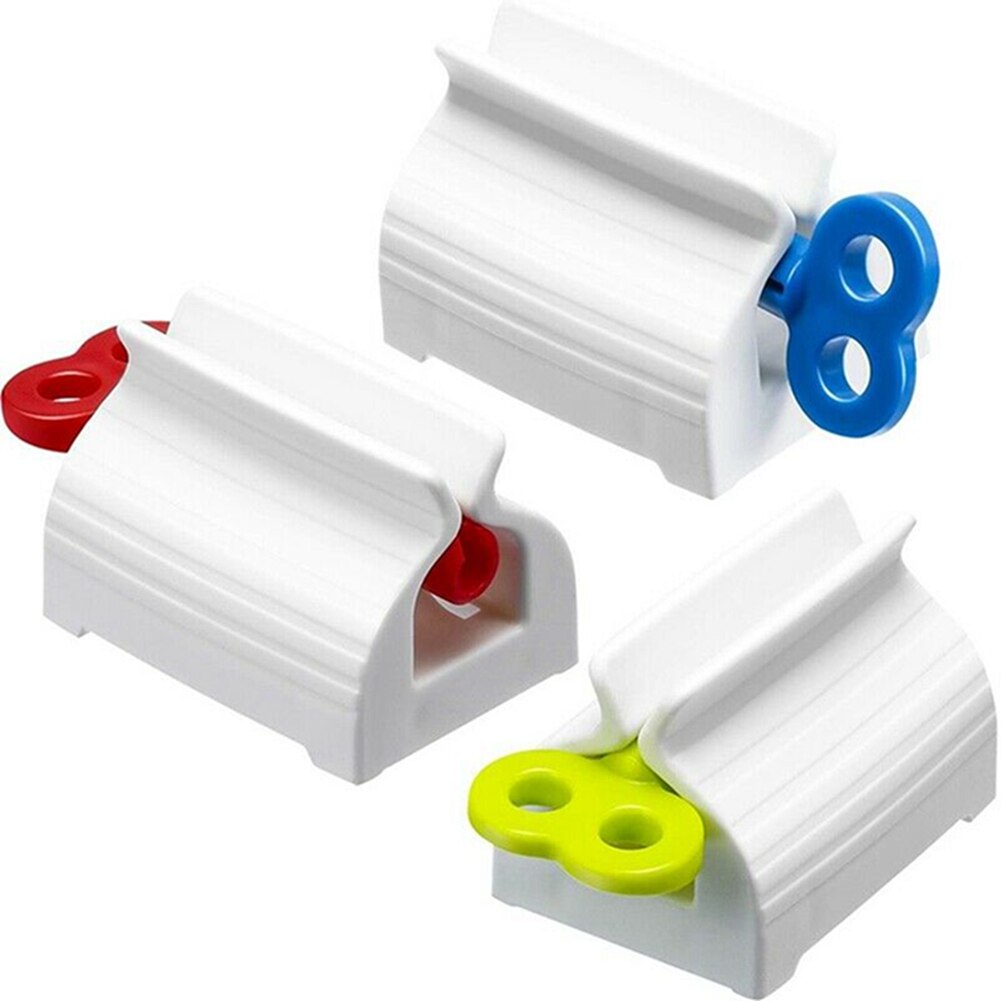Tandpasta knijper rollende tube tandpasta quetscher roller makkelijke dispenser stoel houder standaard