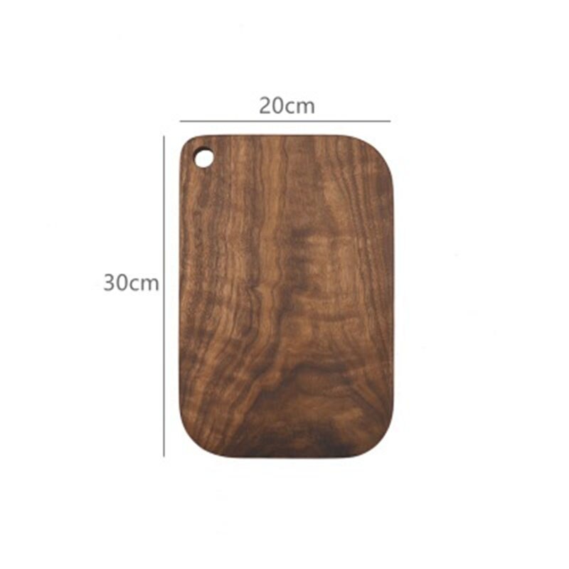 Chopping Boards Solid Wood Cutting Board Black Walnut Pizza Board Wood Steak Bread Board Cutting Vegetables Fruit Tabla De Corte: Green