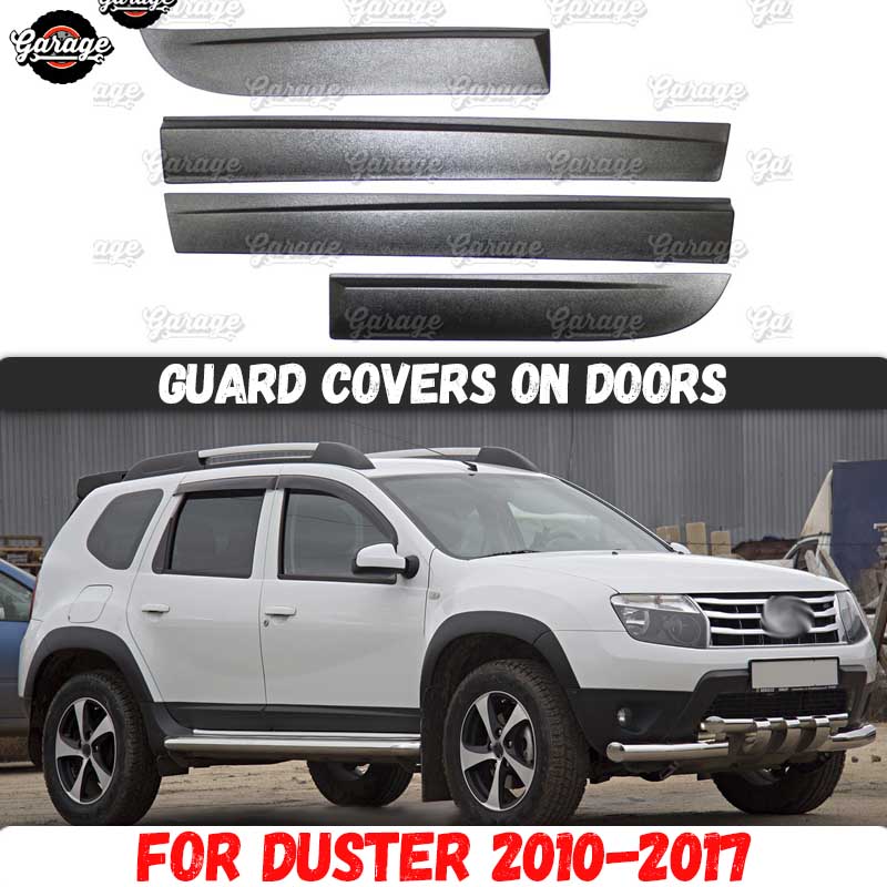 Plaques de protection en plastique ABS | Housses de protection de portes pour Renault / Dacia Duster , accessoires plaque de protection, rayures, réglage de style de voiture