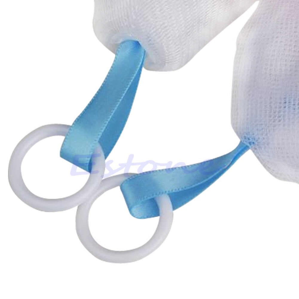 2pcs Simply Foaming Facial Body Face Cleansing Net Bubble Foam Use Less Cleanser