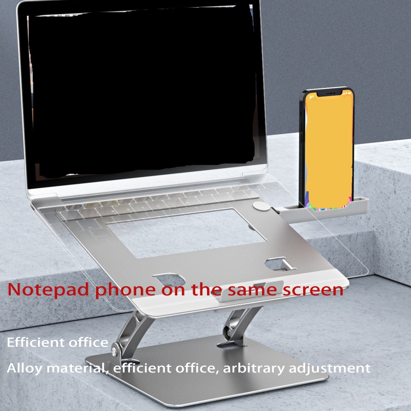 Aluminum Foldable Laptop Stand Computer Riser Ergonomic Laptop Holder Stable 101A