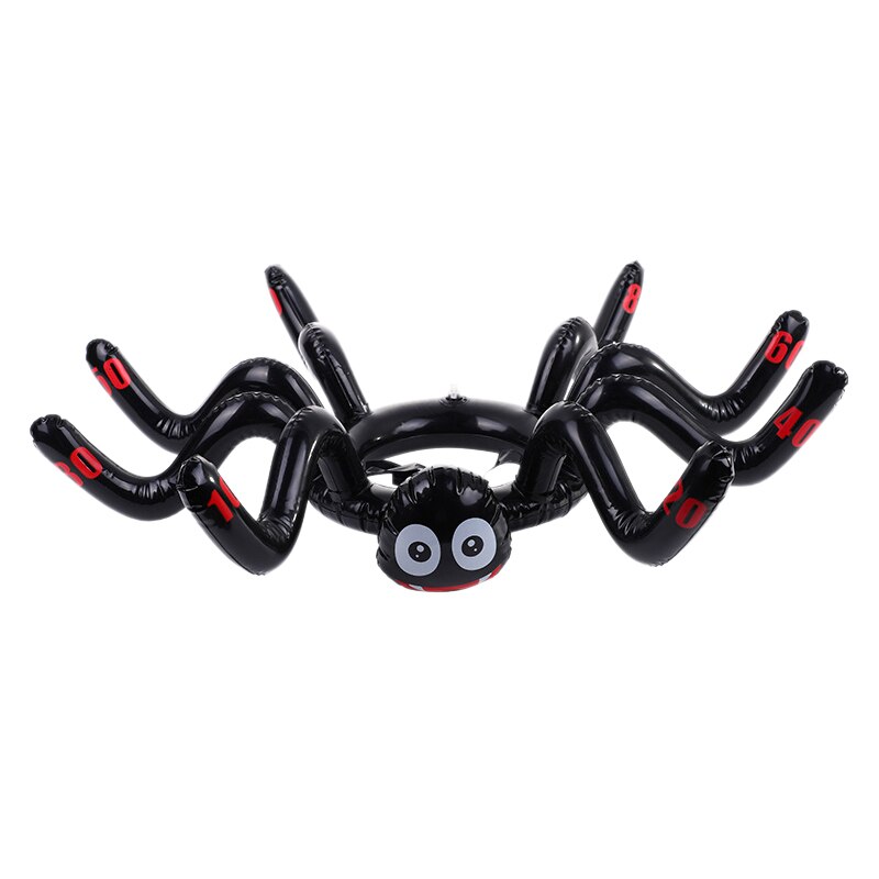 Thg Gonfiabile ragno Anello Giocattolo Gonfiabile Divertente Gioco di Halloween Giocattolo ragno Del Cappello Dei Bambini del Giocattolo Gonfiabile Giocattolo Anello: Default Title
