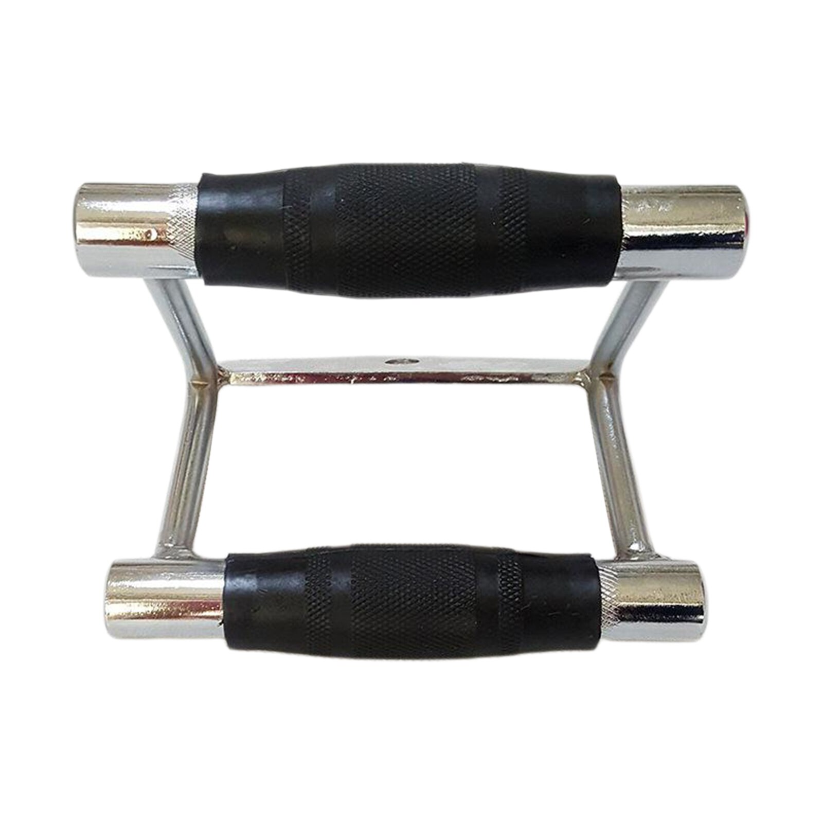 Solid Cable Machine Attachment Exercise Fitness Equipment Handle Replacement LAT Weightlifting Pull Down Rowing Handle