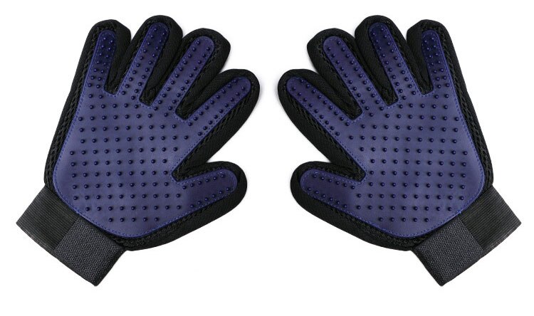 Pet Cat Glove For Animal Comb Cat Grooming Deshedding Right Hand Hair Removal Brush Finger Touch Glove