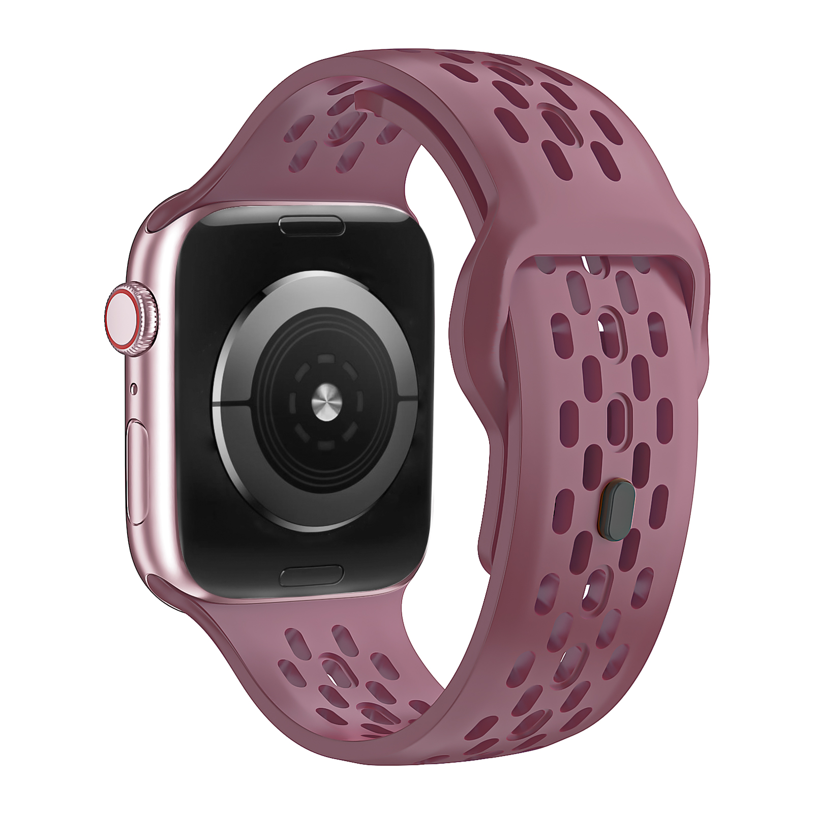 Sportsilikon för apple watch-armband 44mm 45mm 49mm 40mm 41mm 38mm 45 mm correa-armband iwatch-serien 9 8 7 6 5 se ultra 2 band: Blå ljusblå / 22mm