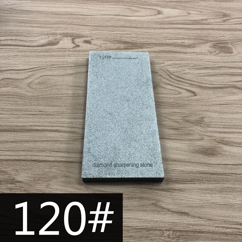 6 pcs Large size Diamond Dedicated sharpening stone Fine grinding Honing Tools Fast diamond knife sharpener whetstone: 120