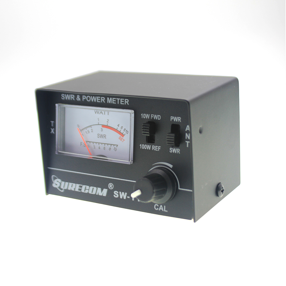 Surecom sw -111 strømmåler 100 watt swr til cb radioantenne til test swr eller relativ effekt