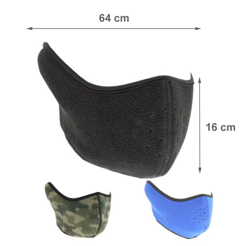 Máscara de esquí al aire libre para invierno, mascarilla cálida para montar en bicicleta, casco a prueba de viento, protección para las orejas