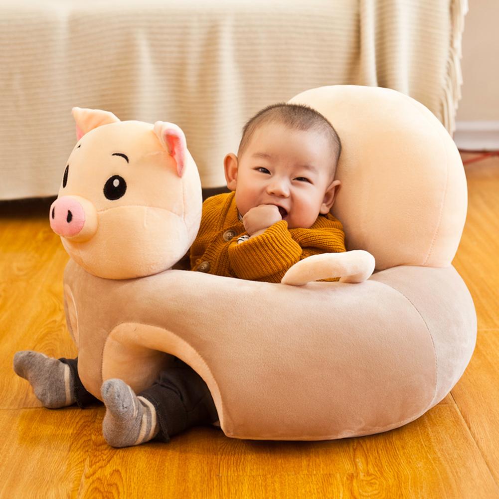 Cartoon Baby Sofa Cover Learning to Sit Seat Feeding Chair Case