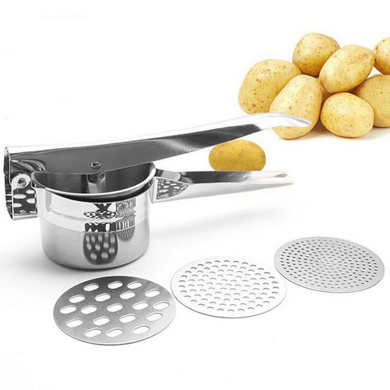 multi-functional stainless steel potato mashers/ juicer ressure mud puree vegetable fruit Vegetable Juicer press maker Tool