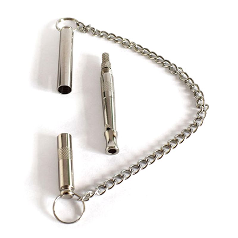 Ultrasonic Dog Training Whistle Adjustable Pitch Ultrasonic Recall Training Tool Dog Control Whistle with