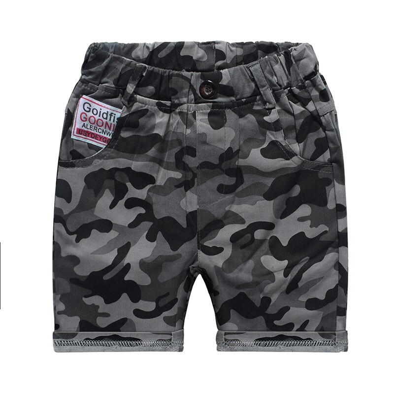 Sommer drenge camouflage bukser bomuld børnetøj børne shorts crawler shorts stil baby shorts drenge shorts