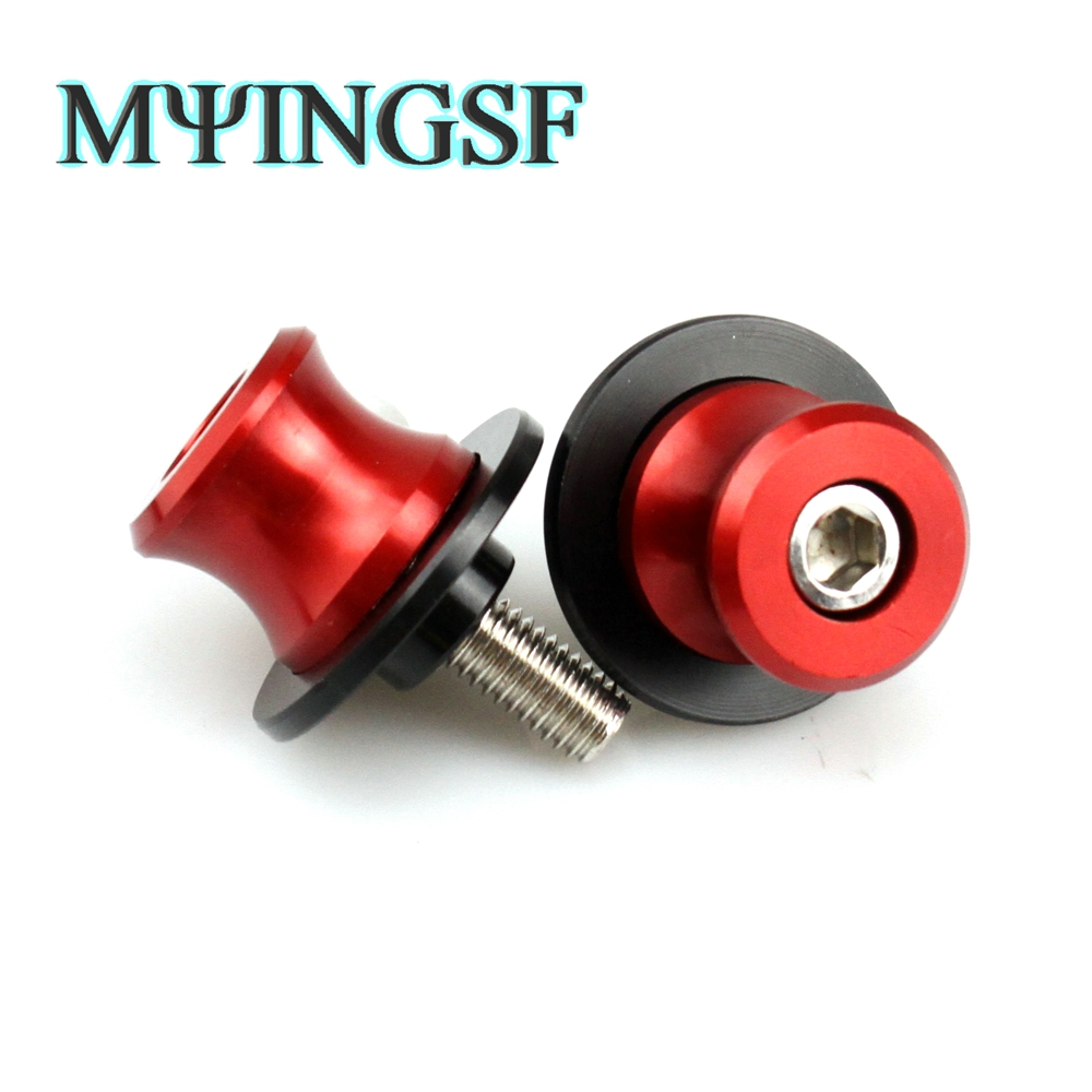 Swingarm Spools Slider Stand Screws For YAMAHA XSR 900 300 250 155 -2022 Motorcycle Accessories CNC XSR900 XSR250 XSR300: Red