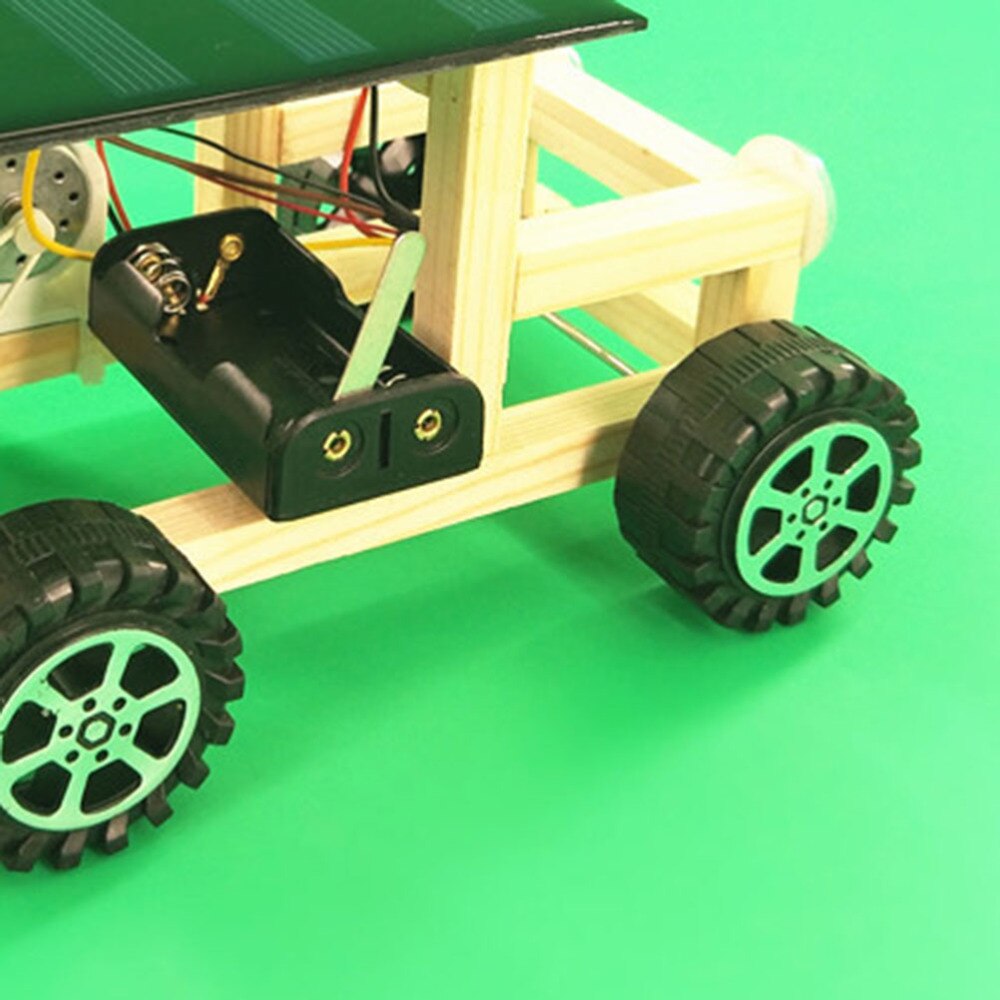 1pcs Assembly Solar Car Educational Scientific Funny Model Kit for Kids Students