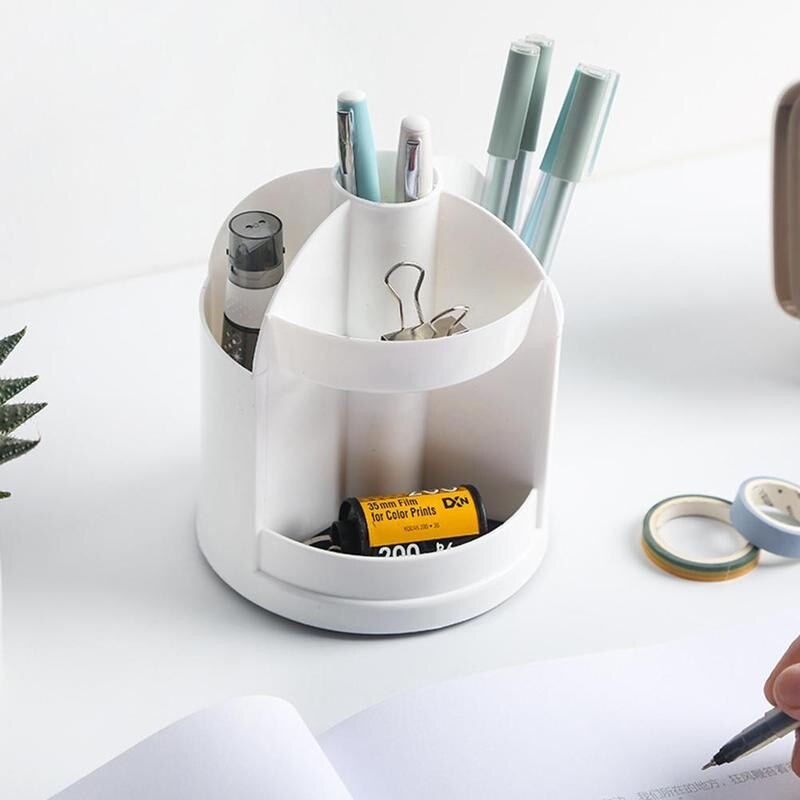 1pc Desk Pen Organizer Holder Caddy Office Pencil Irregular Storage Desktop Object Mesh Small Office Container Z2U9