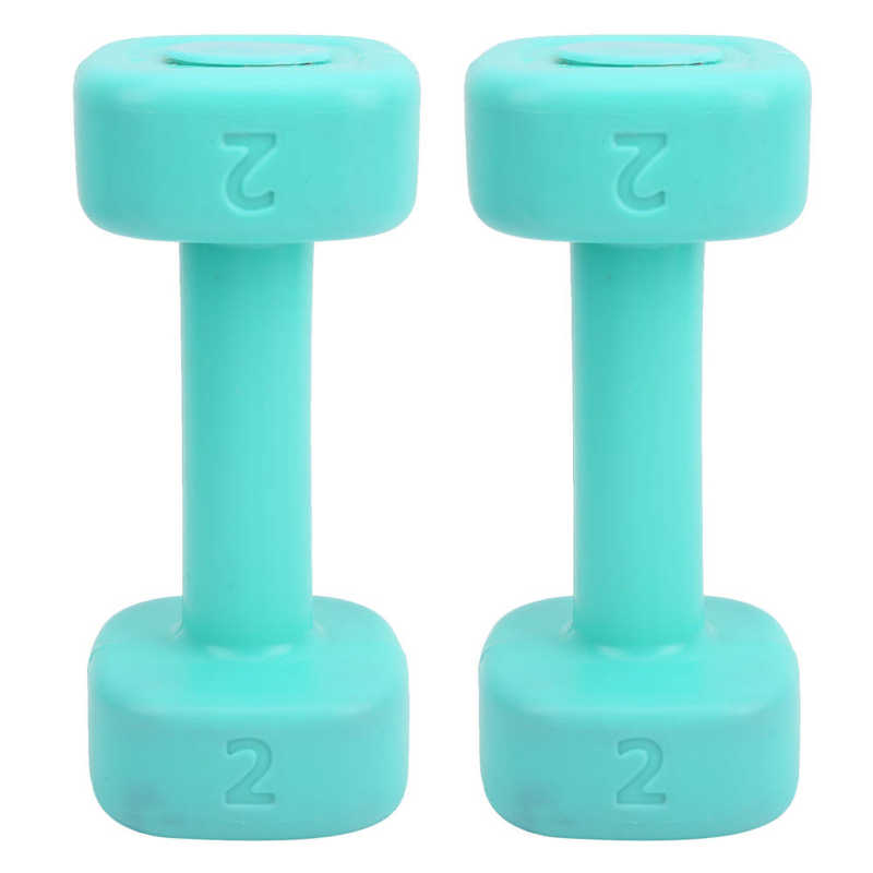 1Pair Fitness Filling Dumbbell Fitness Body Building Men Women Adjustable Dumbbells Hand Weight Dumbbells Gym Fitness Dumbbell: Green