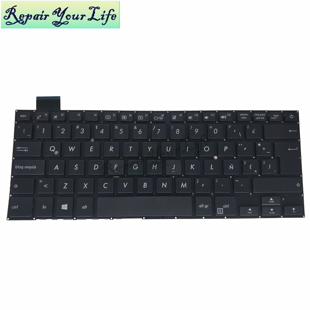 Laptop Toetsenbord Voor Asus X407 X407U X407M X407MA X407UBR X407UA X407UB A407 La Latin Sp NSK-WJBSB 9Z.NDASB.B1E Zwarte Accessoires