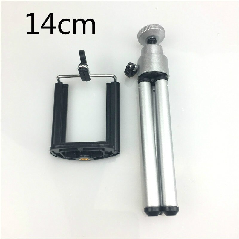 Professionele Opvouwbare Camera Statief Houder Aluminium Houder Schroef Graden Vloeistof Telefoon Stand Statief 360 Met Hoofd Stabilisator: Small