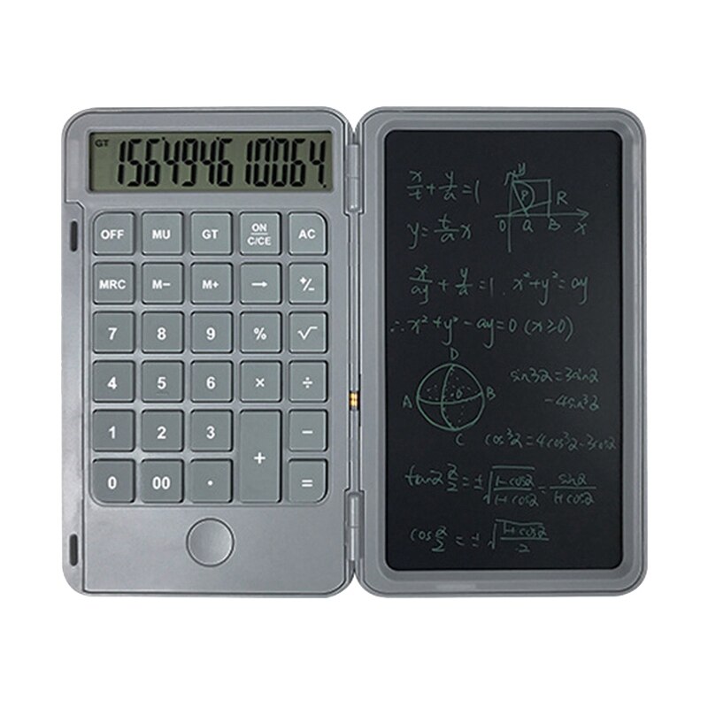 Calculator Writing Tablet - 6.5 Inch LCD Screen - Rechargeable - Portable Drawing Board