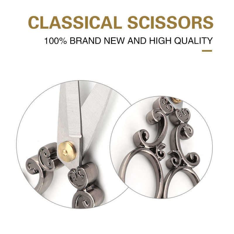 8 Types Durable Stainless Steel Retro Tailor Sciss... – Grandado