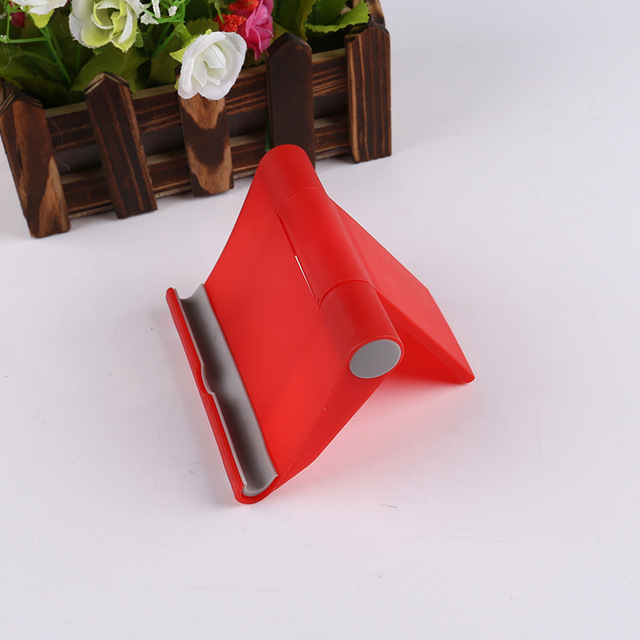 Universal Foldable Desk Phone Holder Mount Stand for Samsung S20 Plus Ultra Note 10 IPhone 11 Mobile Phone Tablet Desktop Holder: C11-Red