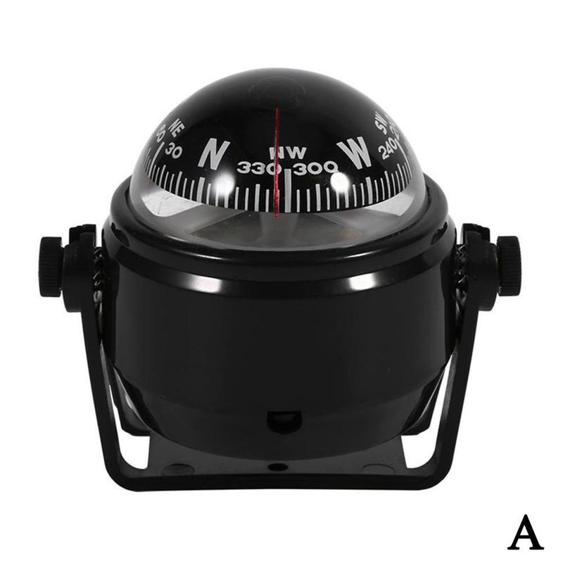 Outdoor Sea Marine Electronic Digital Compass Boat Compass Equipment Black Accessories Caravan Multifunctional Boat Car Tru U7r1: Black