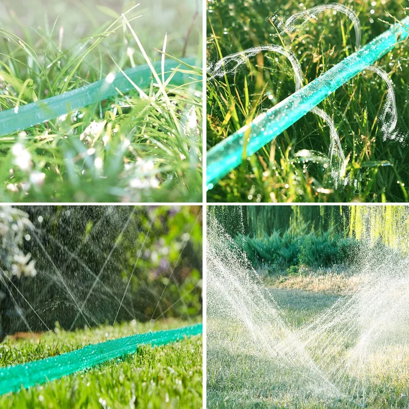Sprinkler durchnässt Schlauch Tropfschlauch Sprinkler einstellen Garten Rasen Bewässerung Bewässerung Sprühschlauch für Garten Rasen Bewässerungssystem