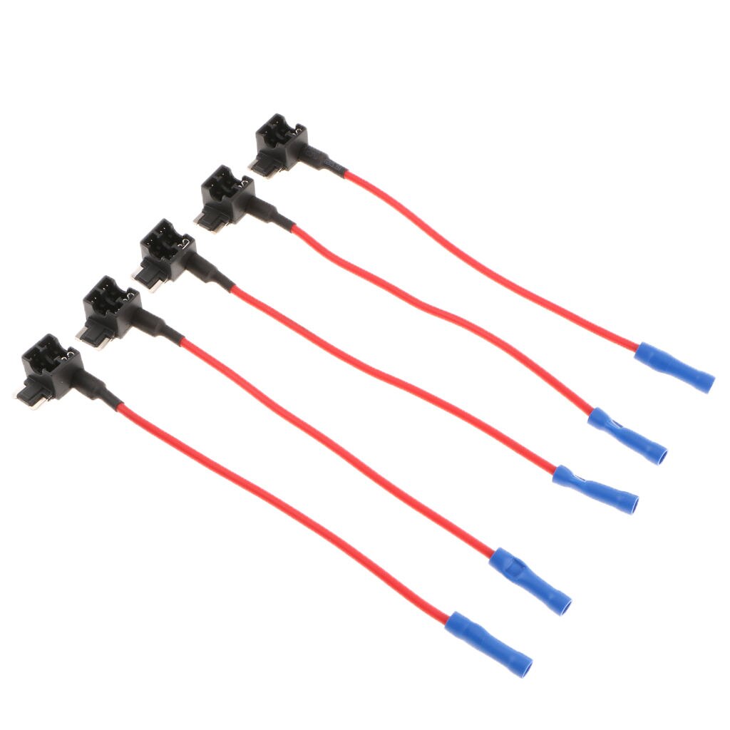 5pcs Mini TAP Add-a-circuit Car Auto ATM Low Profile 15A Fuse Holder