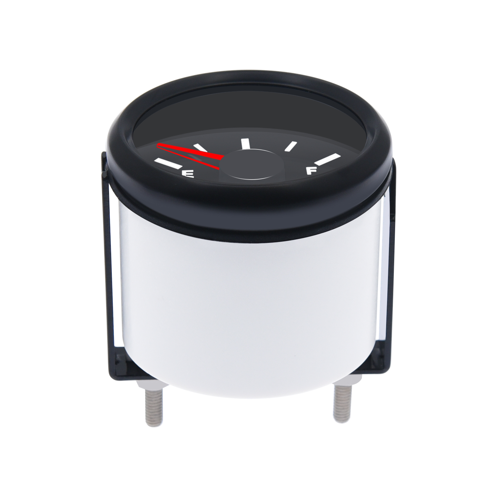 52Mm Motorfiets Brandstofmeter Meter E-1/2-F Pointer Voor Honda Harley Kawasaki Yamaha Suzuki 9-32V Waterdicht