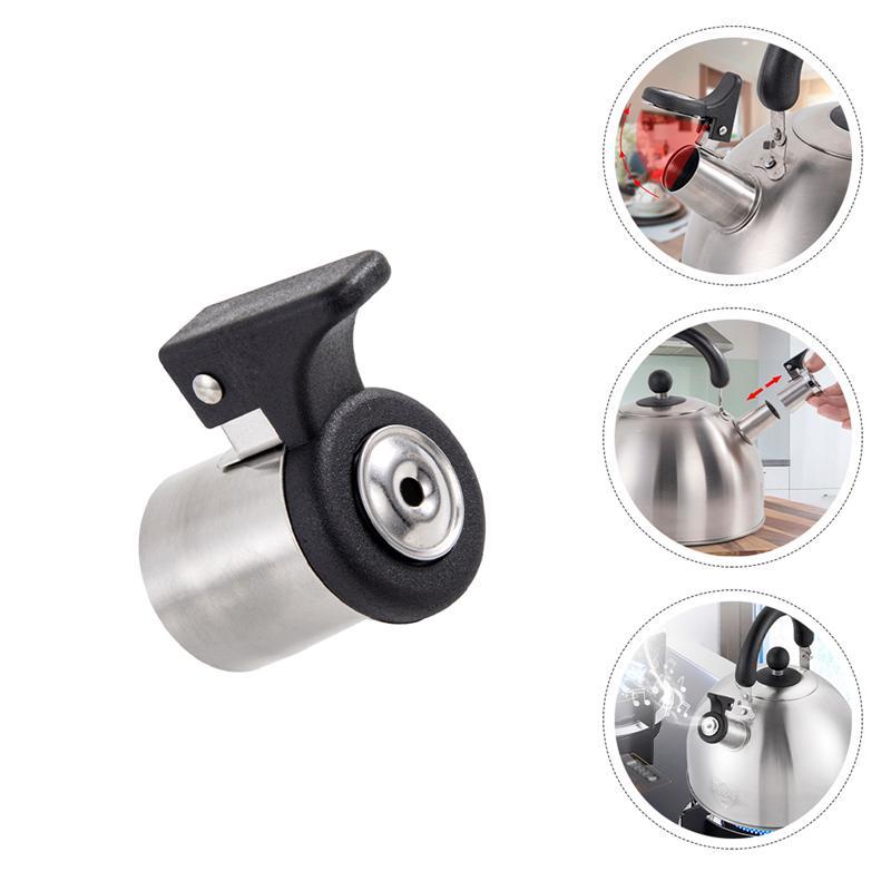 1 Fluitketel Fluiten Nozzle Lound Whistling Nozzle Roestvrijstalen Ketel Uitloop Water Kokend Ketel Fluitketel Vervanging Nozzle