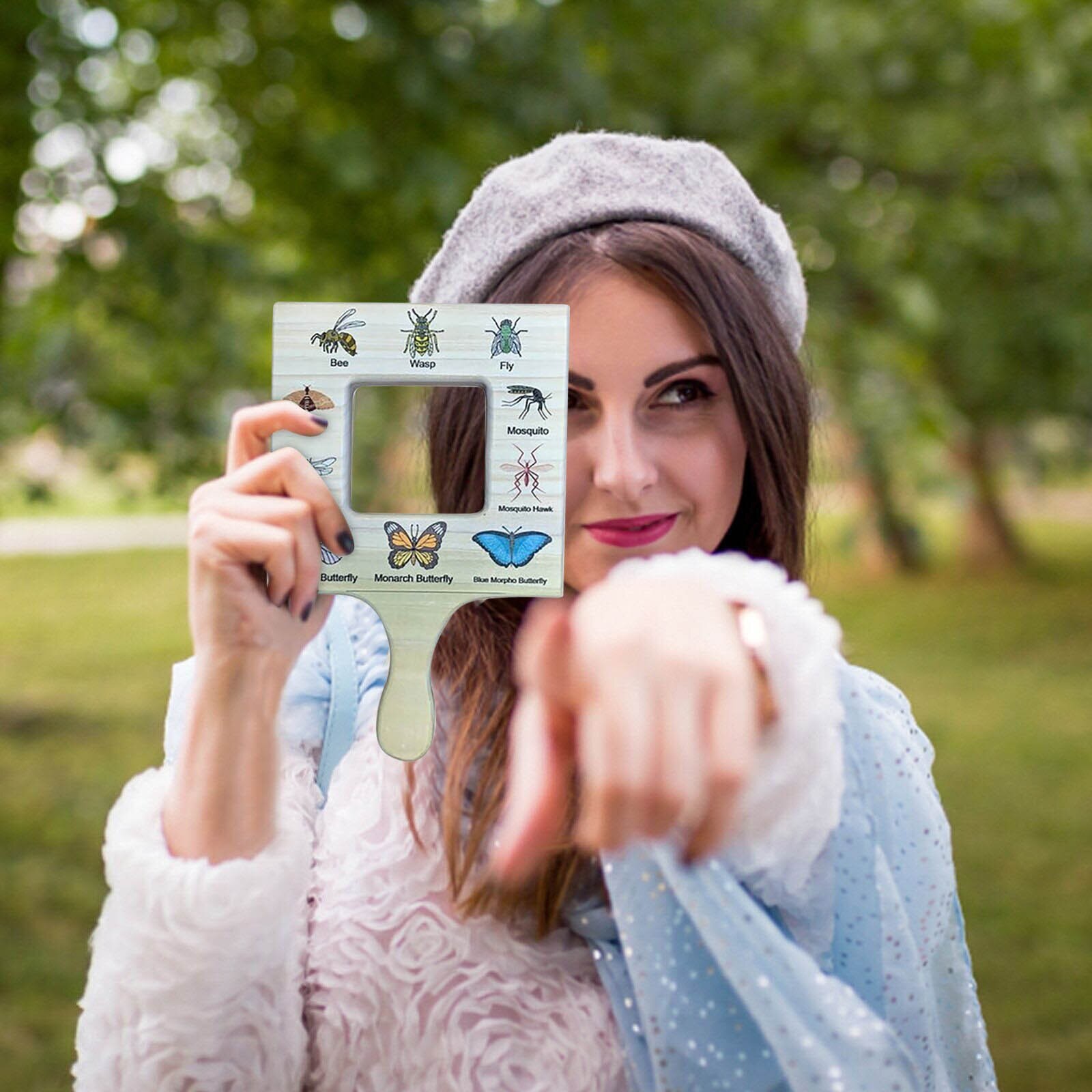 Nature Guide Finder Leaf Finder Cloud Viewer Identification Guide Homeschooling Nature Identification Materials Frame