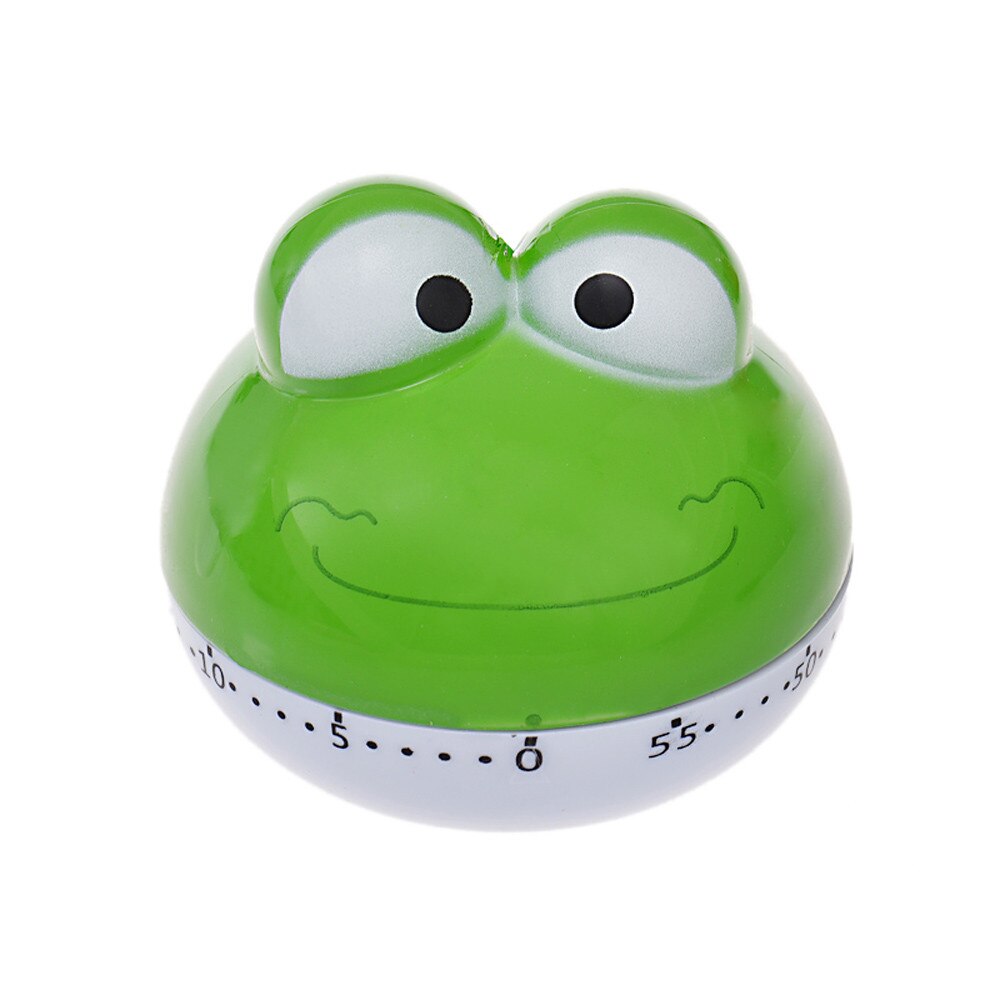 Kitchen Timer 60 Minutes Cute Fruit Animal Plastic Mechanical Cooking Timer Reminder Temporizador Cocina Kitchen Countdown Clock: G