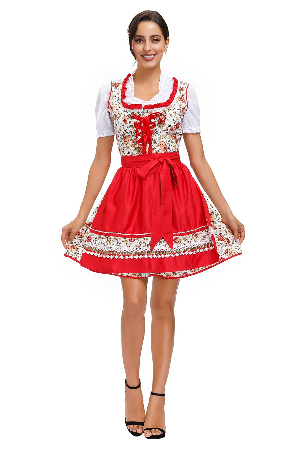 S-4XL Traditional Women Oktoberfest Costume German... – Grandado