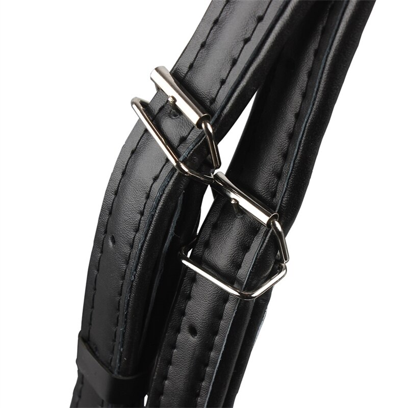 Adjustable Guitar Strap Balck Electric Bass Strap PU Leather End Strap Belt Musical Instruments Guitar Accessories