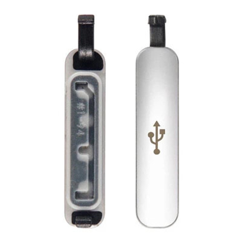 Cache-prise anti-poussière pour port de charge usb siancs 1pc pour samsung galaxy  s5 g900f/h , étanche, anti-poussière, accessoires pour téléphone portable