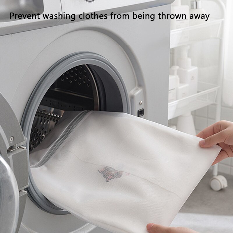 16 Size Mesh Wasserij Waszak Polyester Waszakken Grof Netto Wasmand Wasserij Tassen Voor Wassen Mesh Kleding Organizer