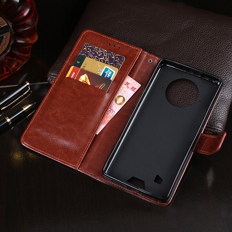 Luxury Cases For Doogee S96 Pro Case 6.22 inch Phone Cover Magnet Flip Stand Wallet Leather Case For Doogee S96 Pro Bags Coque