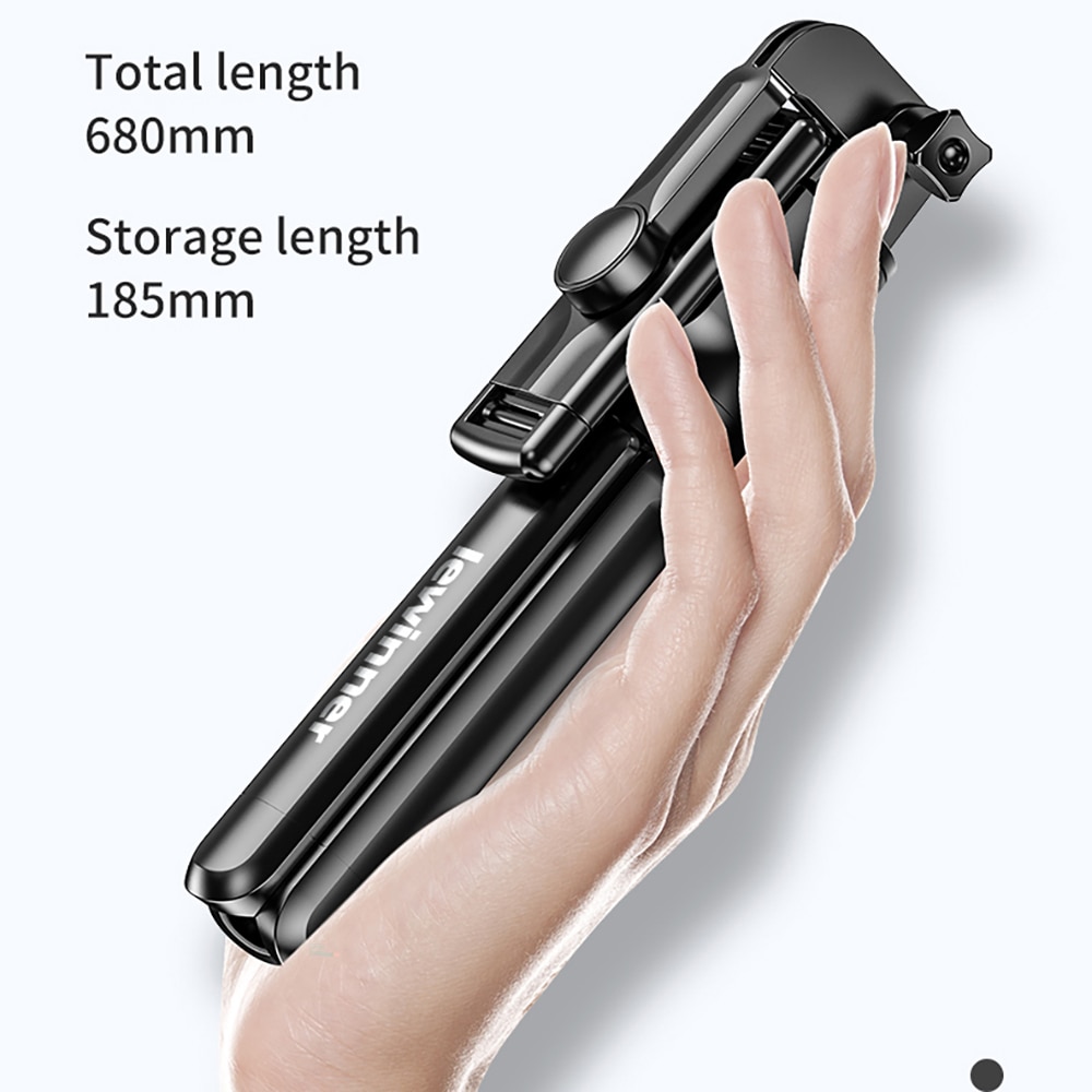 Lewinner Draadloze Selfie-Stick Monopod Statief S03 Bluetooth Selfie Stick Voor Huawei Xiaomi Iphone Gopro 7 6 5 Sport action