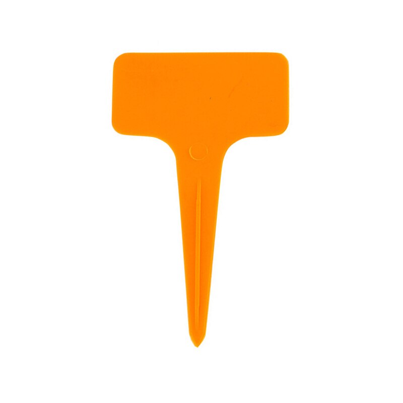 50 Pcs T-shaped Waterproof Plastic Plant Labels Tags Markers Garden Nursery Herbs Flowers Colorful Lables Garden Supplies: 07