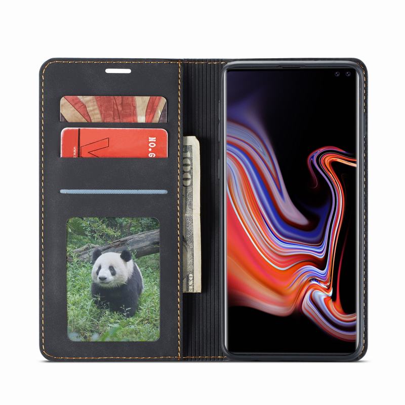 Dla Samsung Galaxy S10 5G przypadku odwróć portfel magnetyczny pokrywa dla Samsung S10 Plus E S10E Lite przypadku luksusowe skórzane etui na telefony Coque