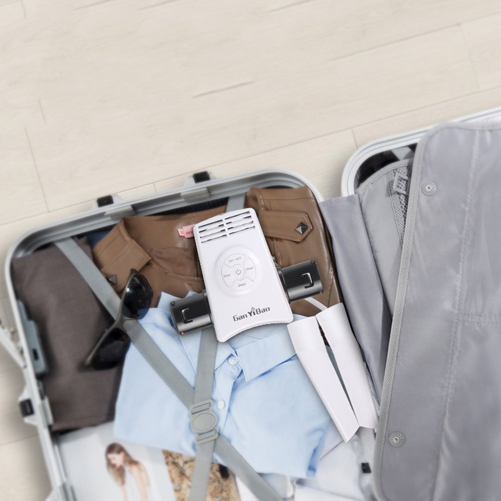 White Electric Clothes Drying Rack Portable Folding Mini Fast Drying Hanger Electric Nature Air Clothes Dryer