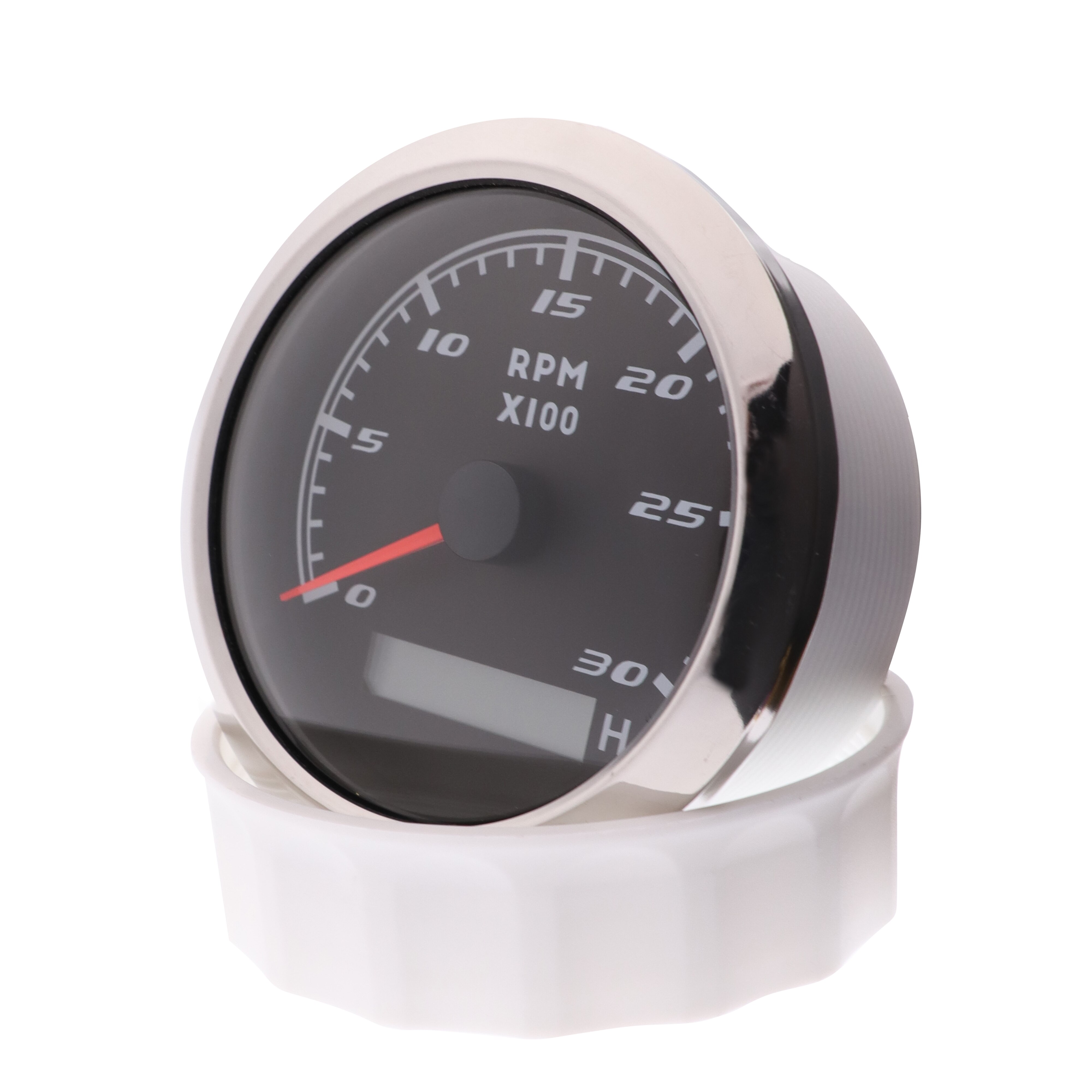 8000 RPM Tachometer Messgerät Mit Sensor LCD Anzeige 3000 4000 6000 7000 RPM Tachometer verrotten Hintergrundbeleuchtung 85mm Digital Tacho Meter