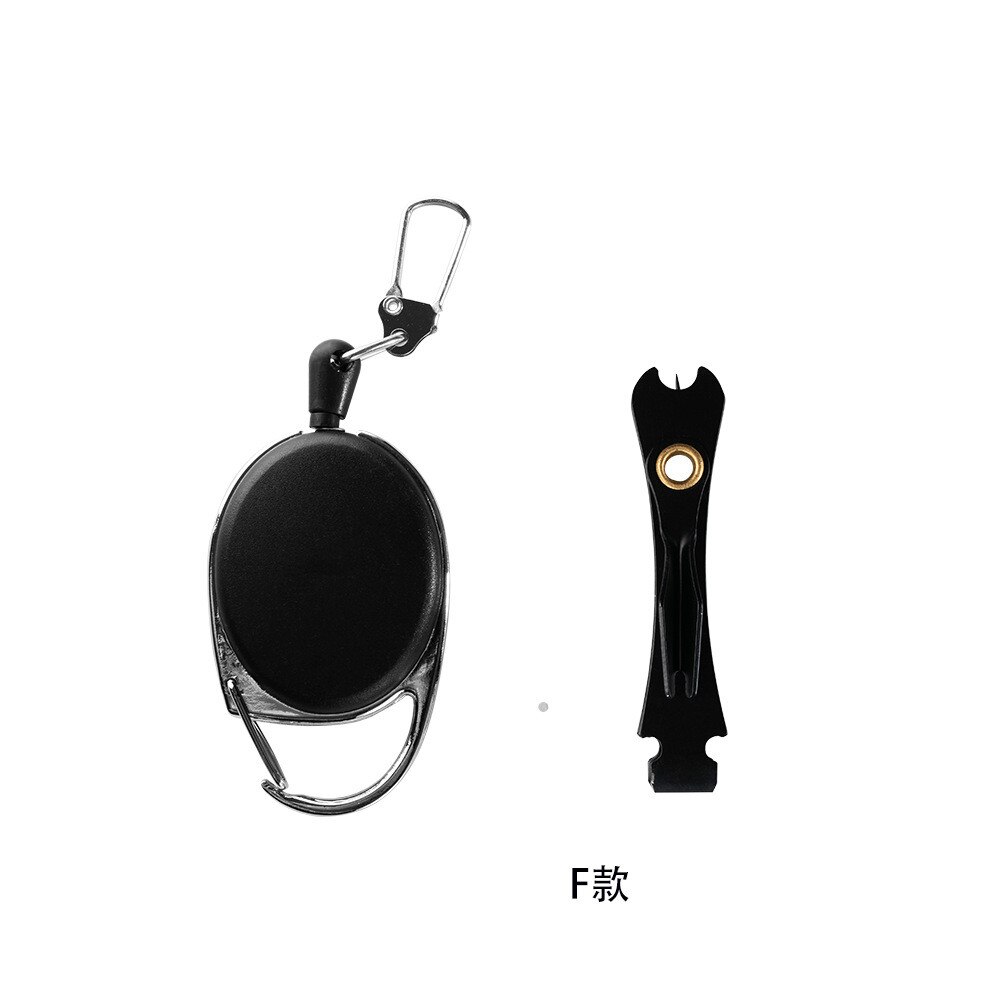 HG Fishing Quick Knot Tool Fast Tie Nail Knotter Line Cutter Clipper Nipper Hook Sharpener Fly Tying Tool Fishing Tackle Gear: F