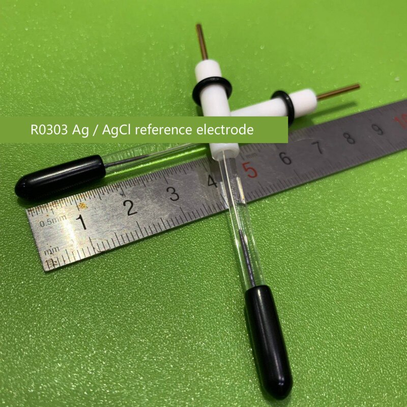 Sølv sølvchlorid referenceelektrode . r0303 ag /  agcl referenceelektrode. aftagelig og væskefyldt.