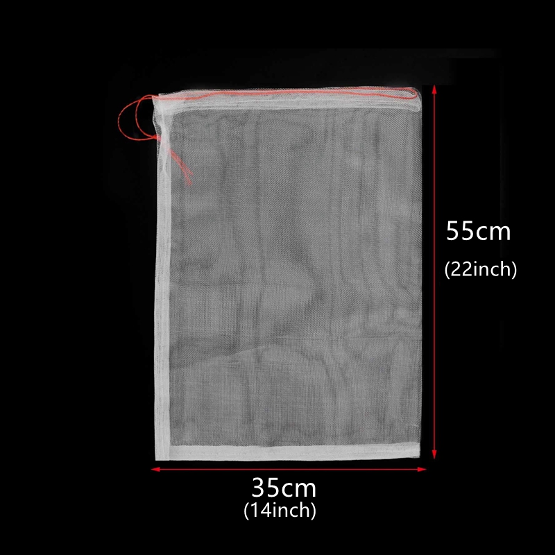 50 stk frugtpose beskyttelse insekter bug net barrierepose mesh frugttræ beskyttelsesposer til tomater æbler vindruer vokseposer: 35 x 55cm