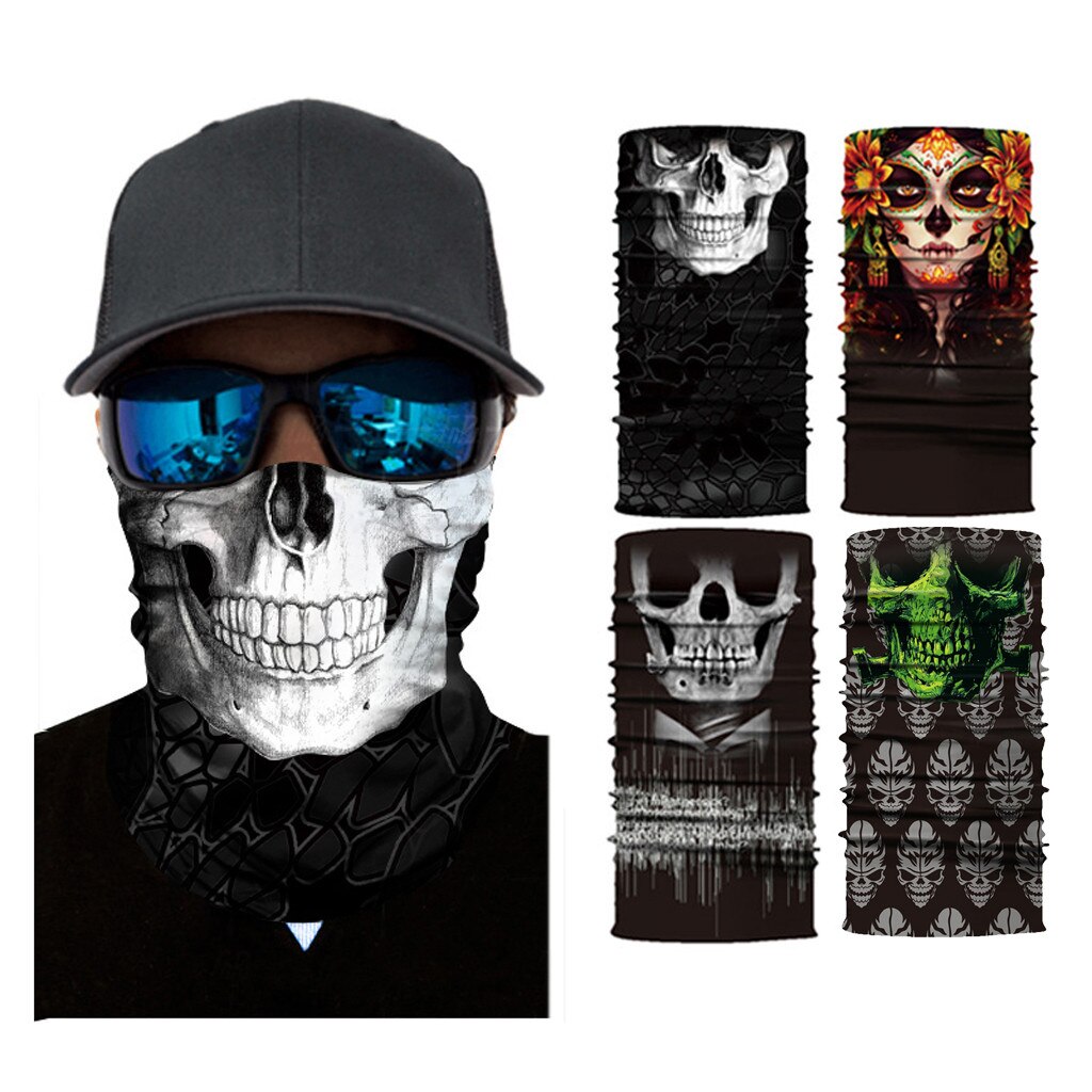 25# Face Masks Multifunctional Head Scarf Neck Cover With Safety Filter Washable Cloth Anti-pollution Multifunctional Mask