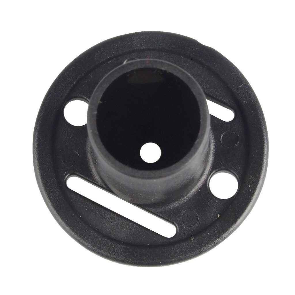 5pcs Black Trekking Pole Walking Stick Cane Tips Cap Protector Tent Prop Top Cap