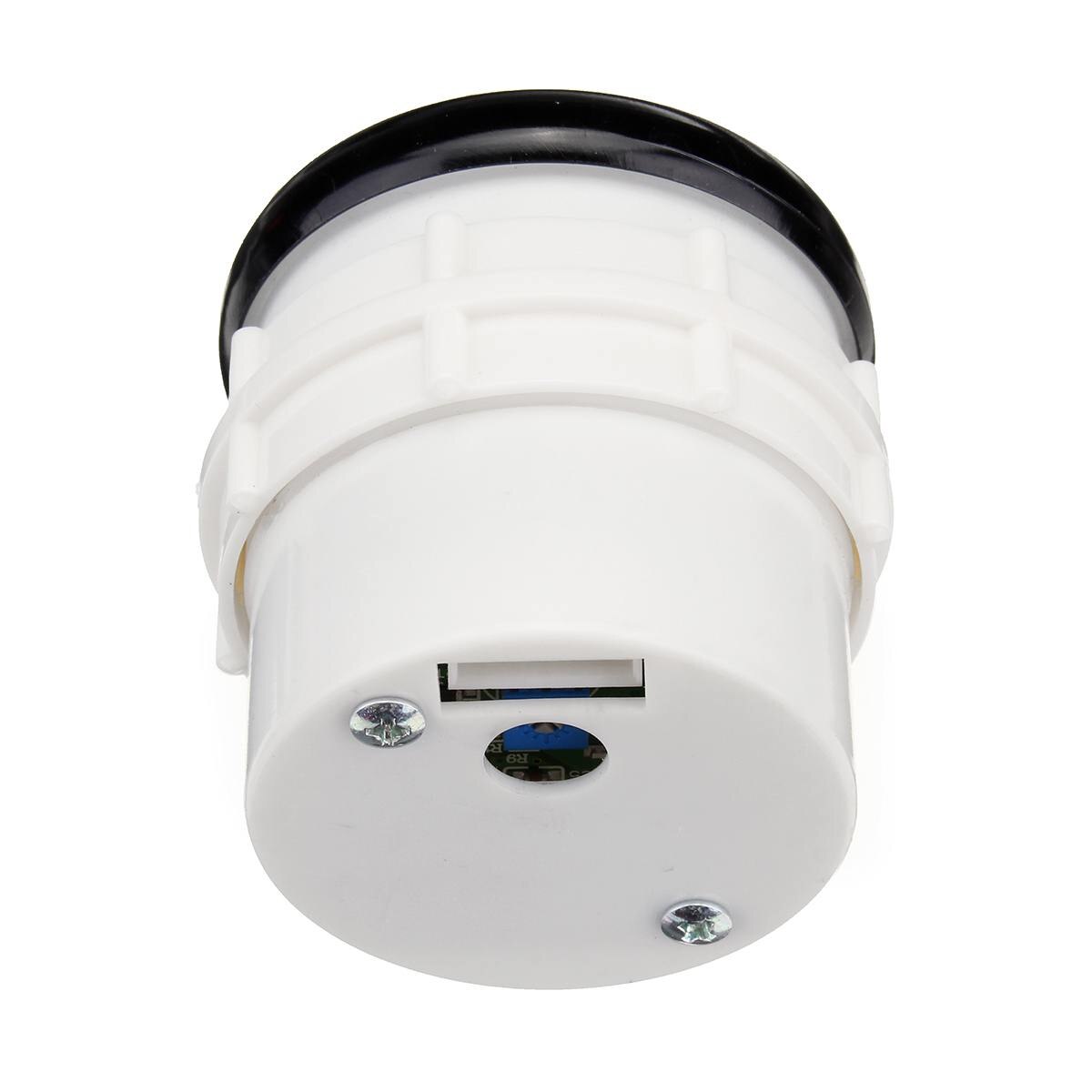 52mm 12V Car Tachometer 0-6000 RPM (On Dash) White Electrical Tachometer Gauge For Diesel Motor Engine Universal Tacho Gauge